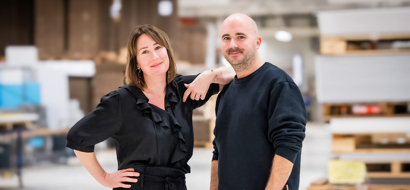 Lina och Jonas Bergström, TB Printsolutions