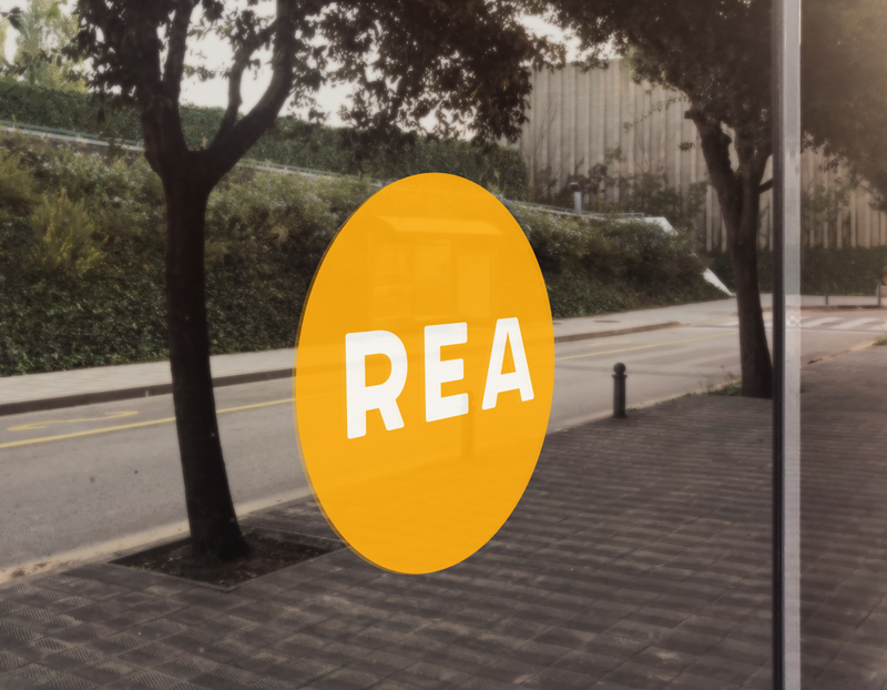 fönsterdekal reklam